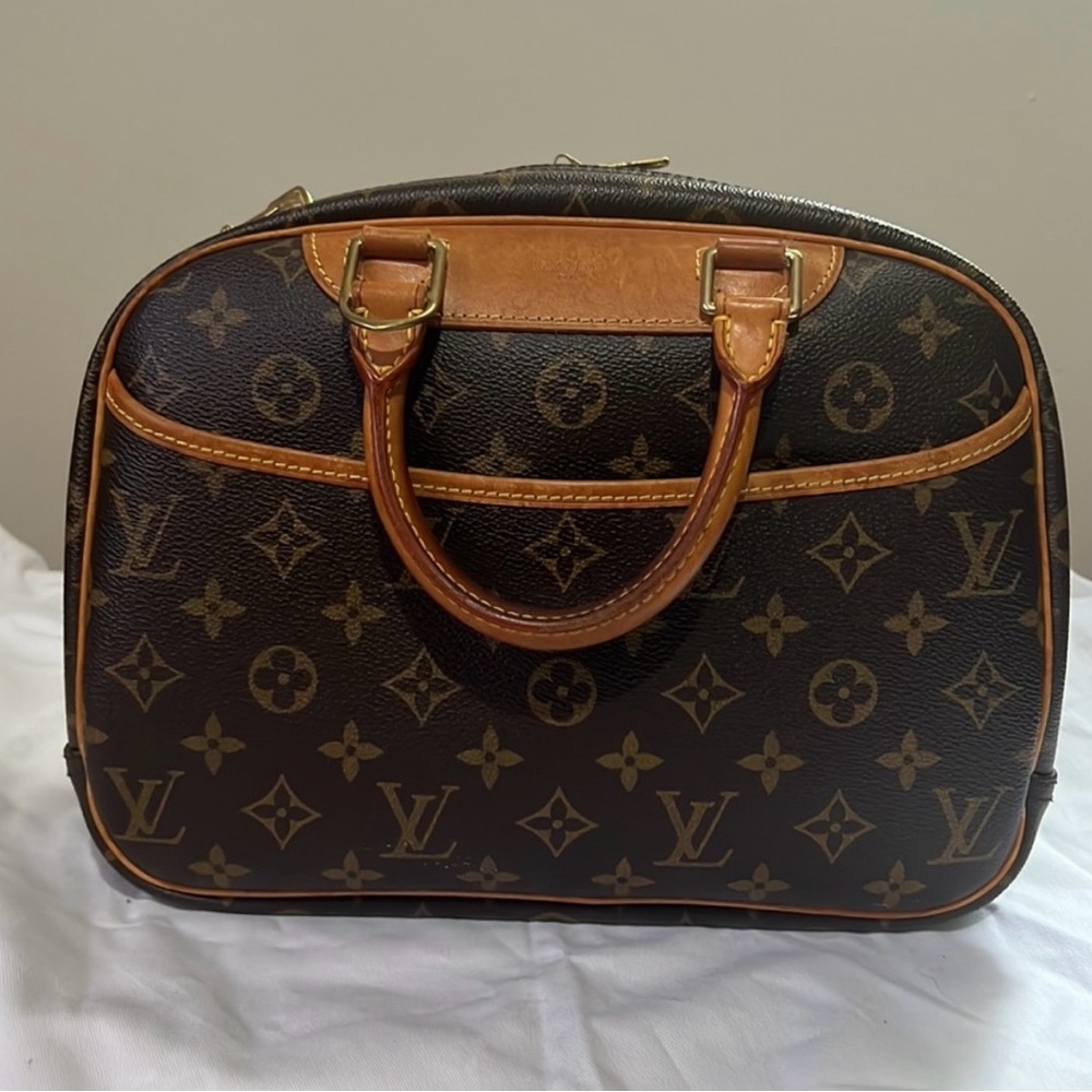 Louis Vuitton Brown and Tan Satchel - Picture 3 of 14